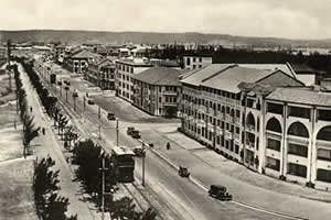 Durban beachfront 1950